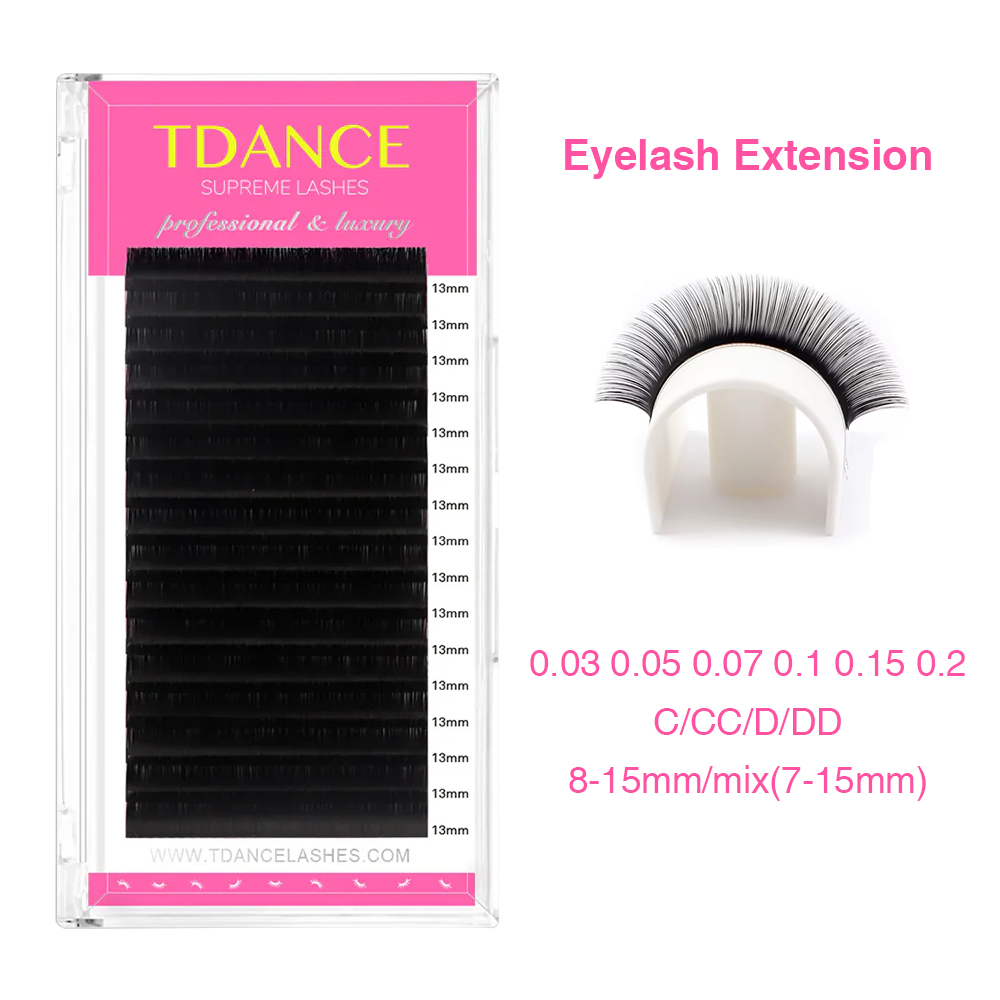 Eyelash Extension Remover At Home - Tdance extensão de cílios 16 linhas