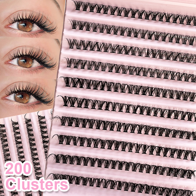 Eyelash Extension Options - Cílios individuais para cílios, 8-16mm, 200