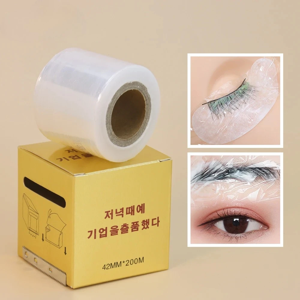 Eyelash Extension Permanent - Glamlash 200m envoltório de plástico transparente