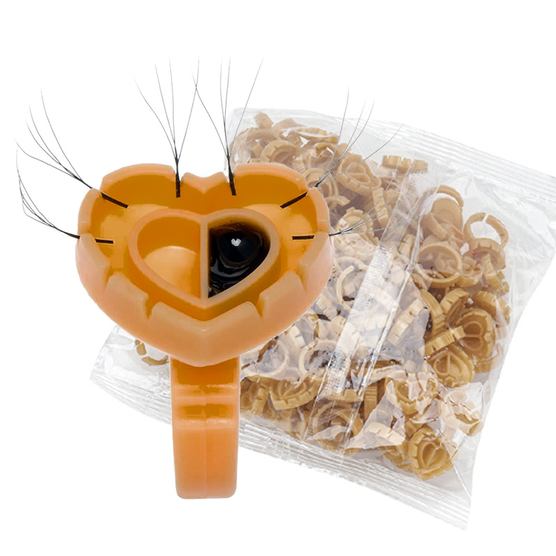 Lash Fan Volume - 500 Anéis de Cola para Extensão