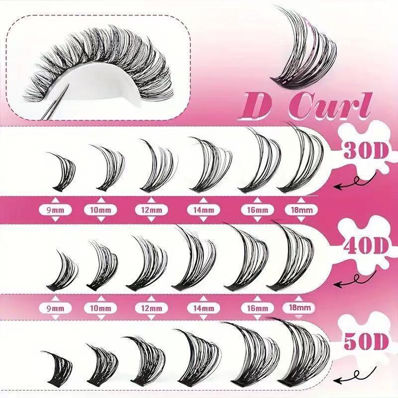 Eyelash Extension Kits - Kit Profissional de Cílios em Cacho