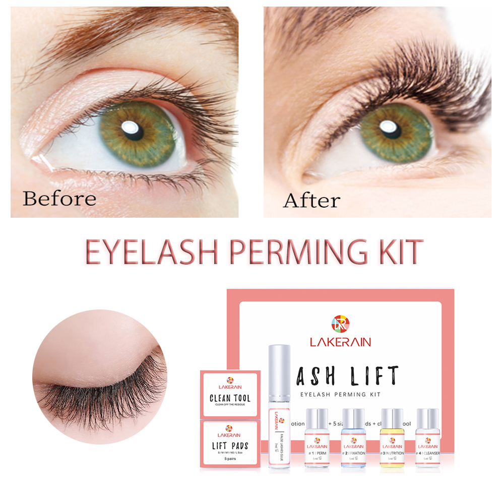 Eyelash Extension Permanent - Dropshipping lash lift kit semi-permanente intensificador