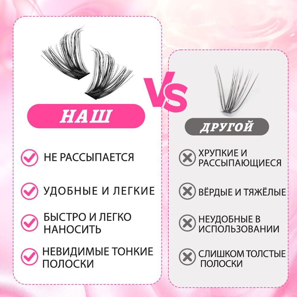 Eyelash Extension Kits - Cílios Postiços com Aparência Natural, Estilo