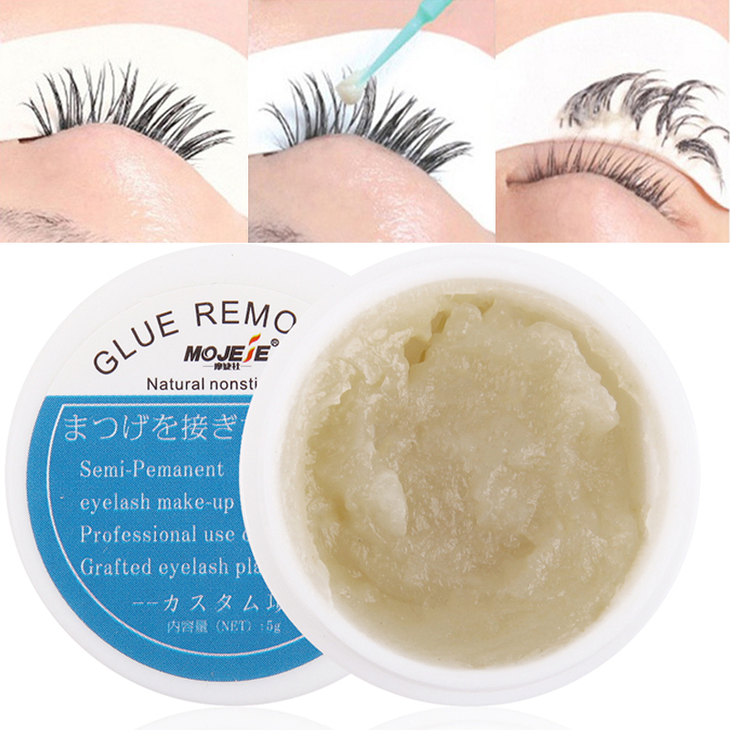 Eyelash Extension Eye Irritation - 5g enxertia removedor de cílios cola