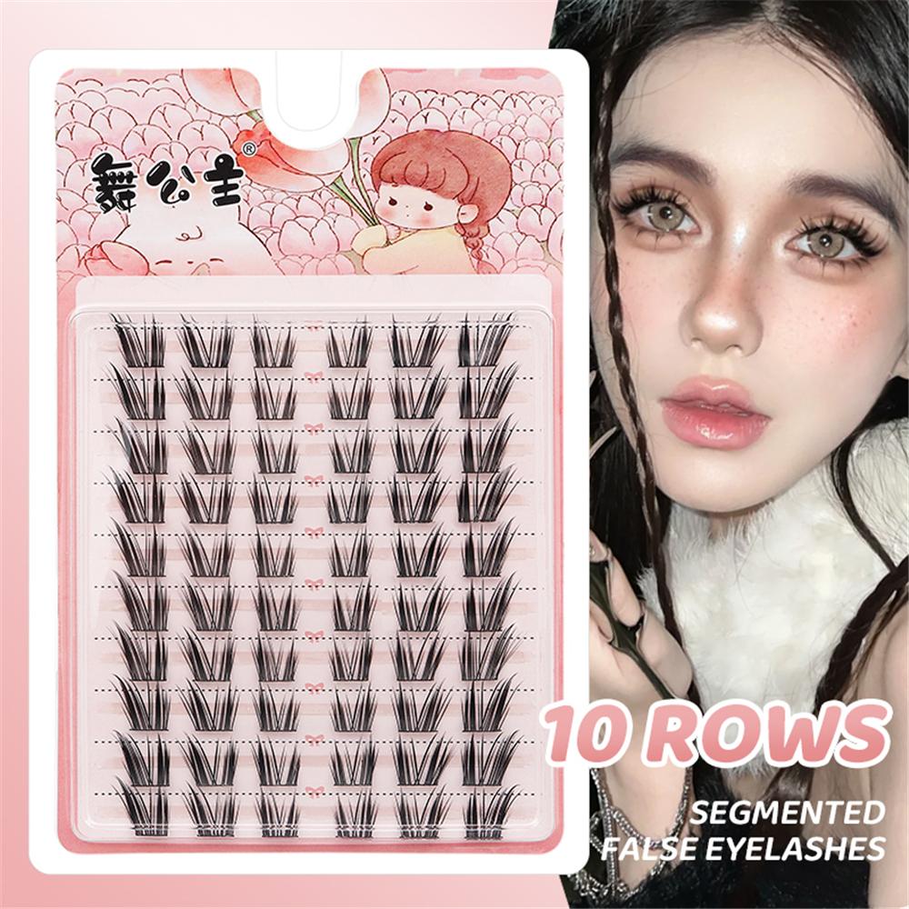 Eyelash Extension Wet Look - 60/100 pçs natural fada lash clusters