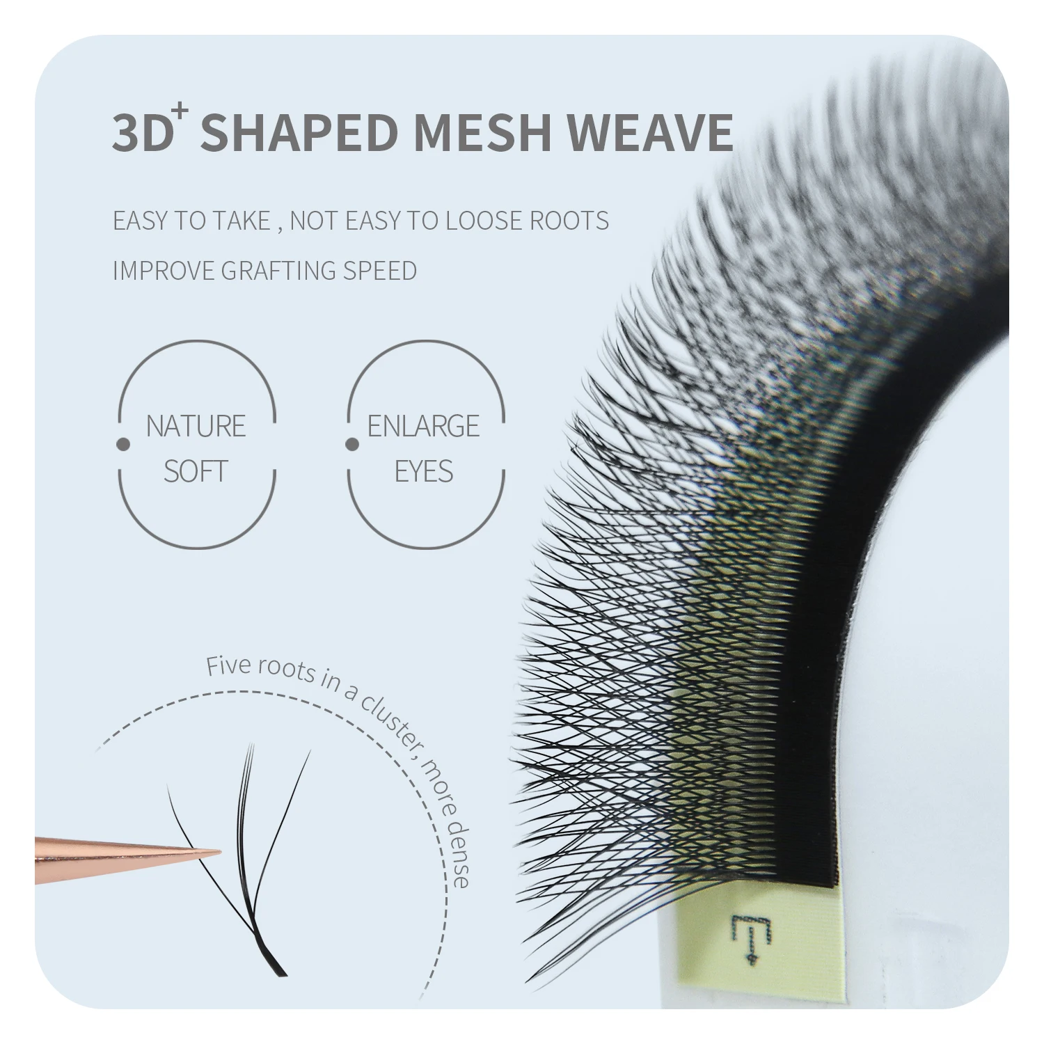 Annafris 3d w três núcleos ext - Lash Fan Volume avaliação e preço