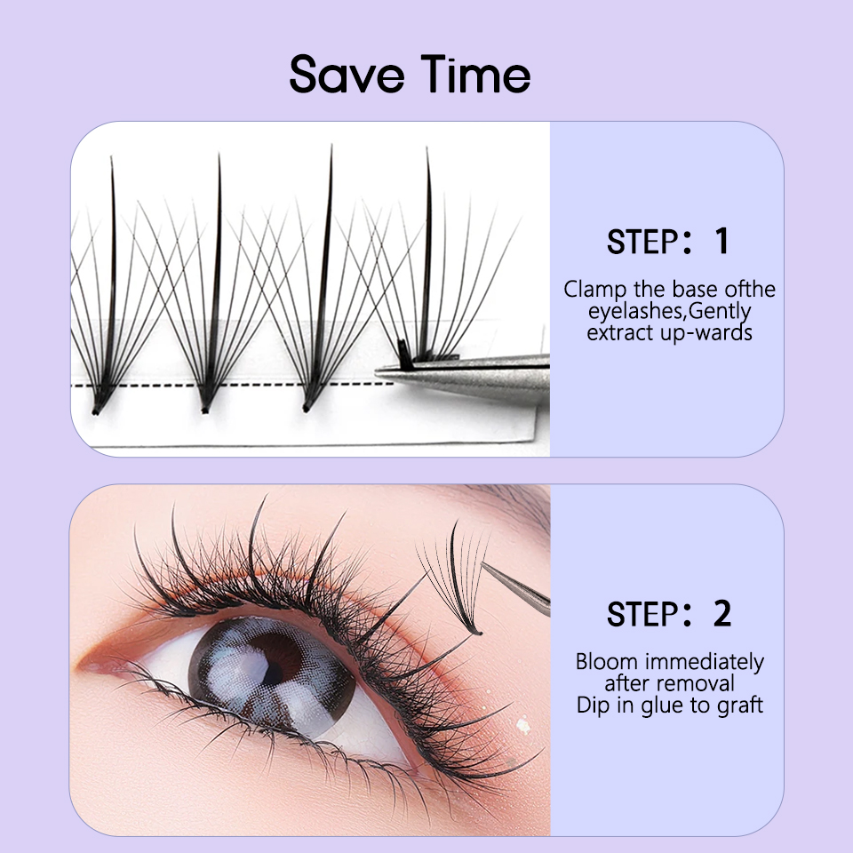 Aguud 3d 5d 7d 9d 11d 13d 15d  - Eyelash Extension Hybrid avaliação e preço