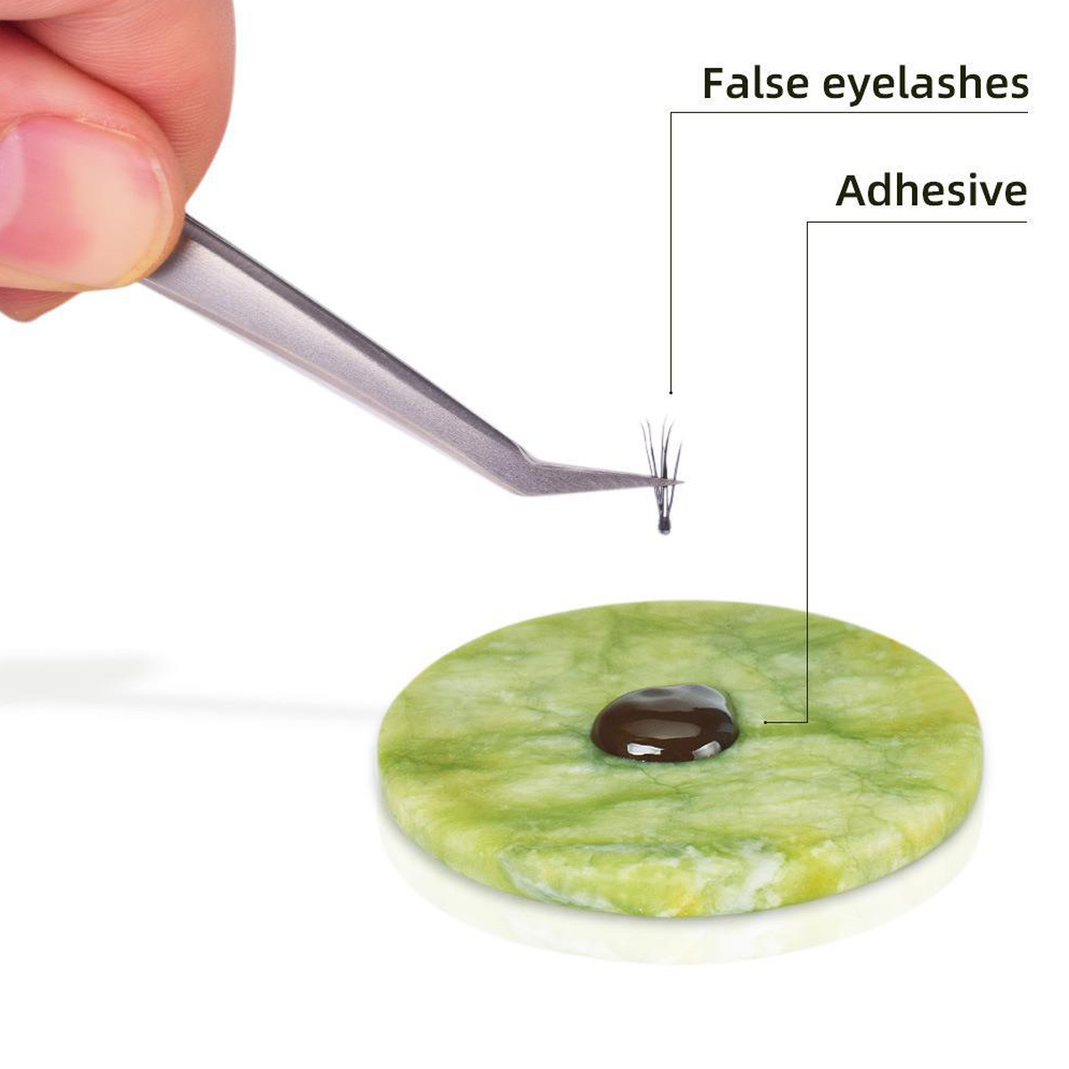 1/2 pçs cola de cílios palete  - Eyelash Extension London avaliação e preço
