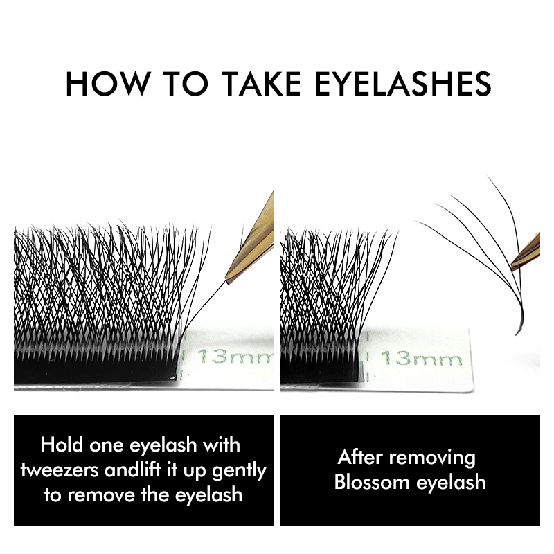 Natuhana extensões de cílios e - Lash Fan Volume avaliação e preço
