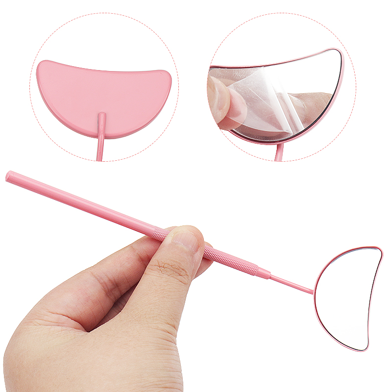 1 pçs espelho de extensão de c - Eyelash Extension Remover At Home avaliação e preço