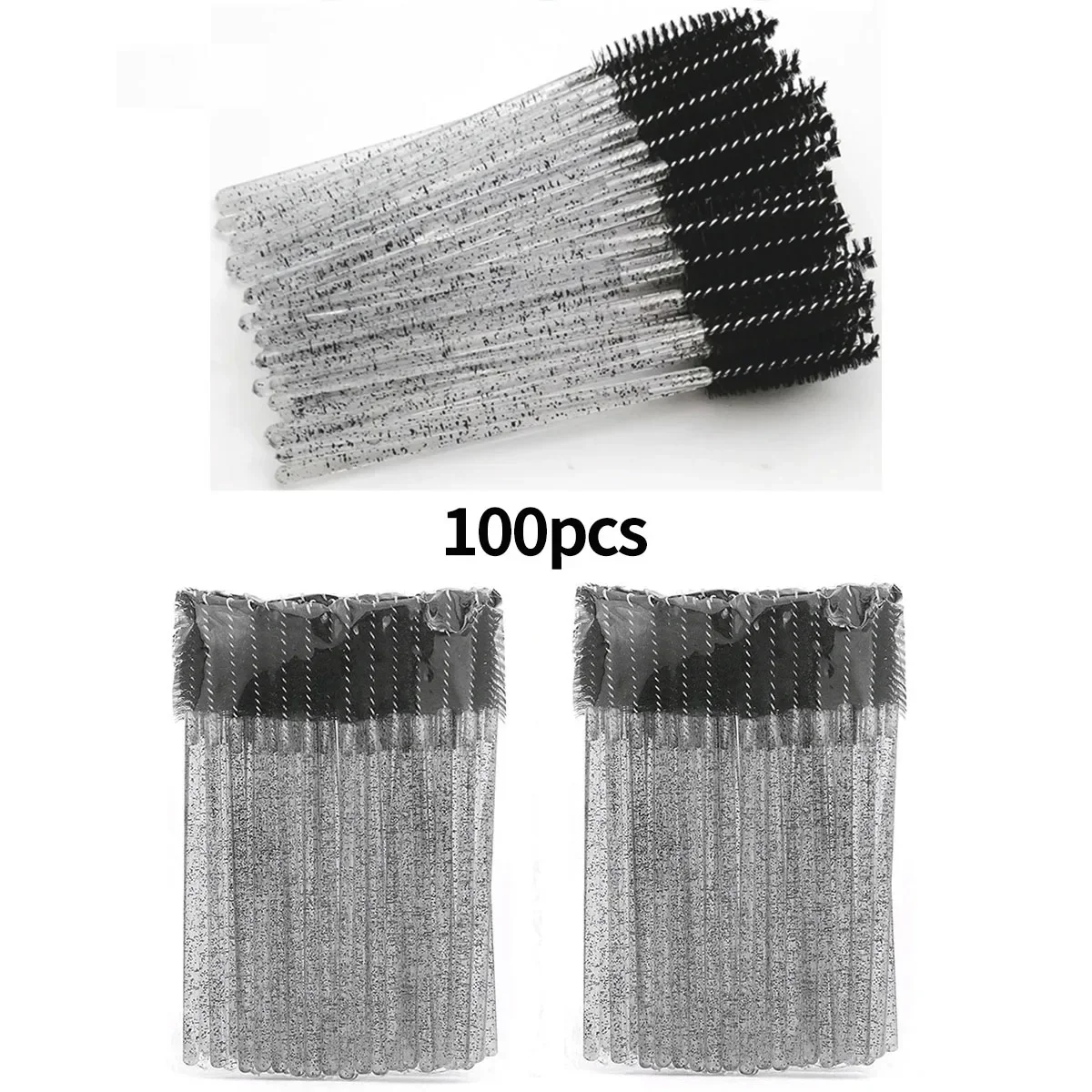 Atacado 100 pçs escovas de cíl - Eyelash Extension Options avaliação e preço