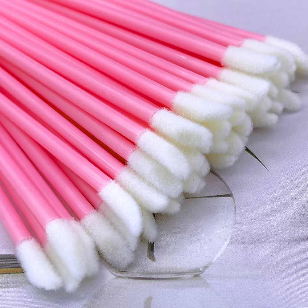 100 pçs escova labial descartá - Eyelash Extension Options avaliação e preço