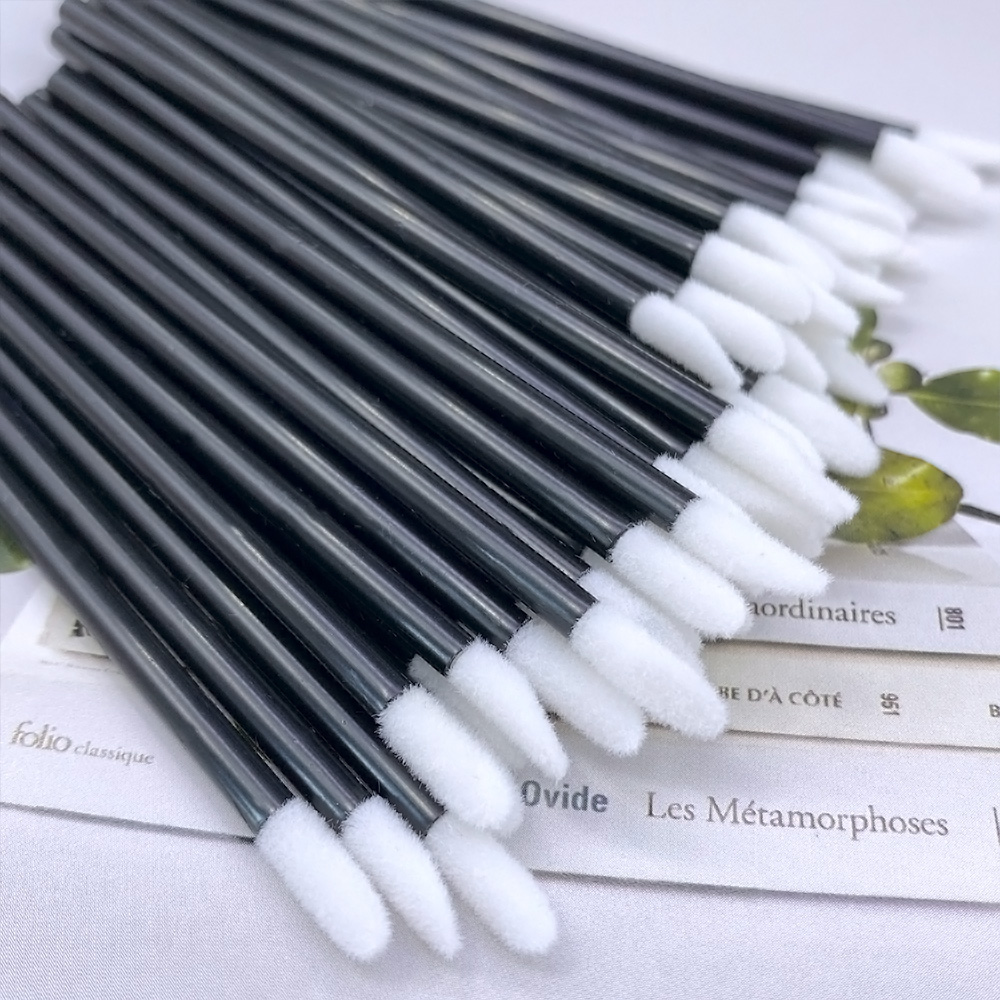 100 pçs escova labial descartá - Eyelash Extension Options avaliação e preço
