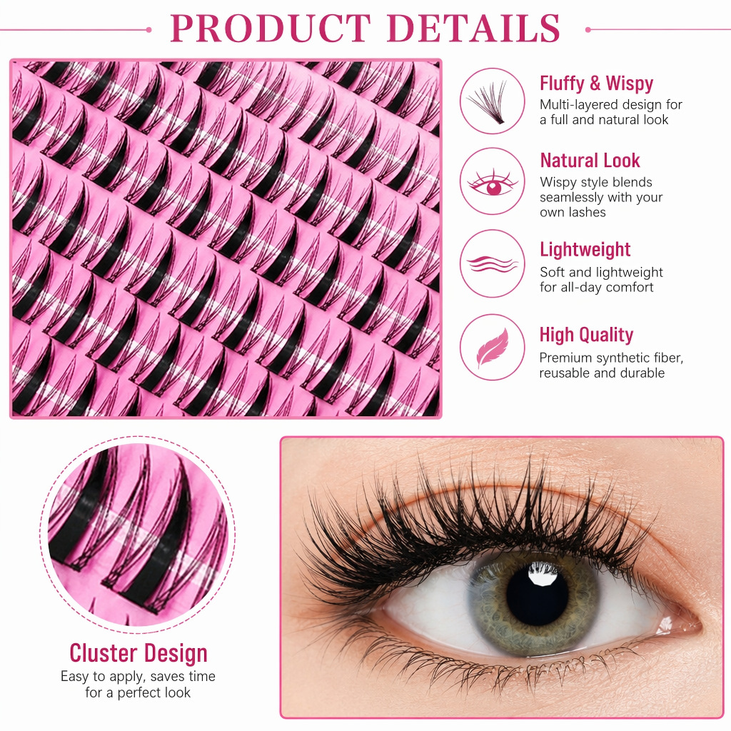 QIUNING Cílios em Tufos Kit de - Eyelash Extension Wet Look avaliação e preço