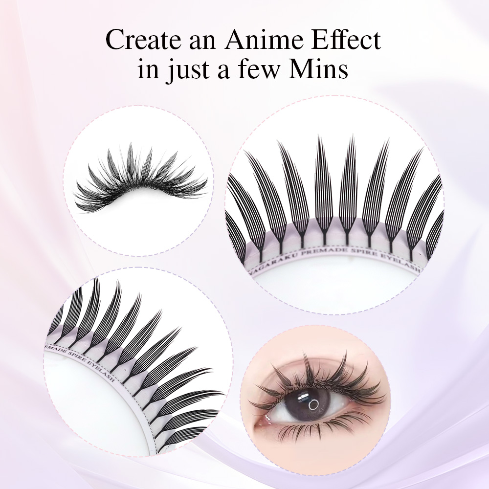 NAGARAKU Pré-fabricado Spire C - Eyelash Extension Hybrid avaliação e preço