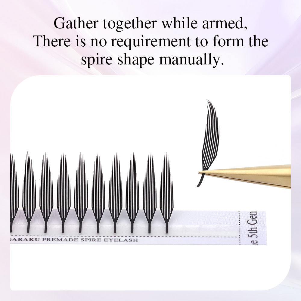 NAGARAKU Pré-fabricado Spire C - Eyelash Extension Hybrid avaliação e preço