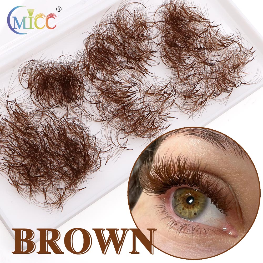 1000 fãs pbt híbrido marrom vo - Eyelash Extension Hybrid avaliação e preço