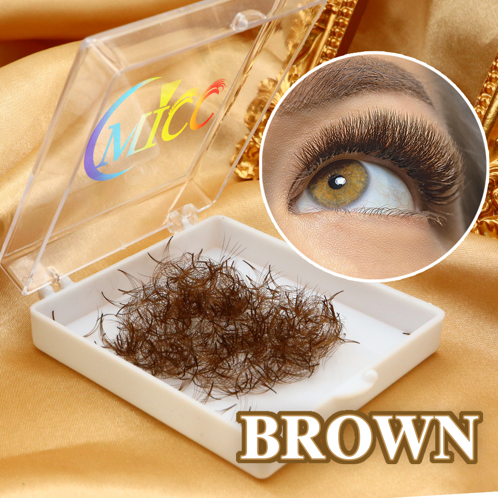 1000 fãs pbt híbrido marrom vo - Eyelash Extension Hybrid avaliação e preço