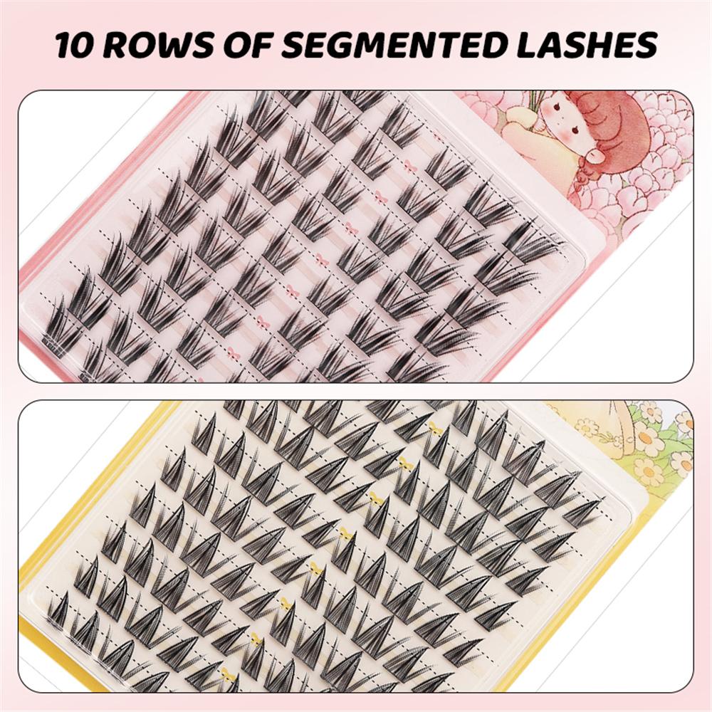 60/100 Peças Cachos de Cílios  - Eyelash Extension Wet Look avaliação e preço
