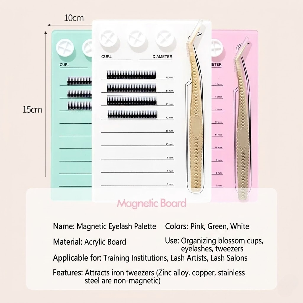 Paleta Magnética para Extensão - Lash Fan Volume avaliação e preço