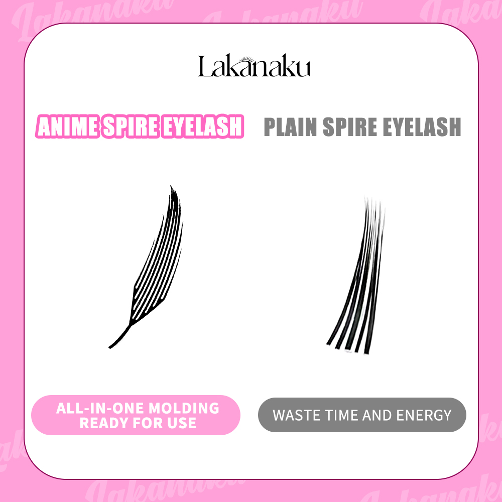 LAKANAKU Manga Anime Spire Cíl - Eyelash Extension Hybrid avaliação e preço