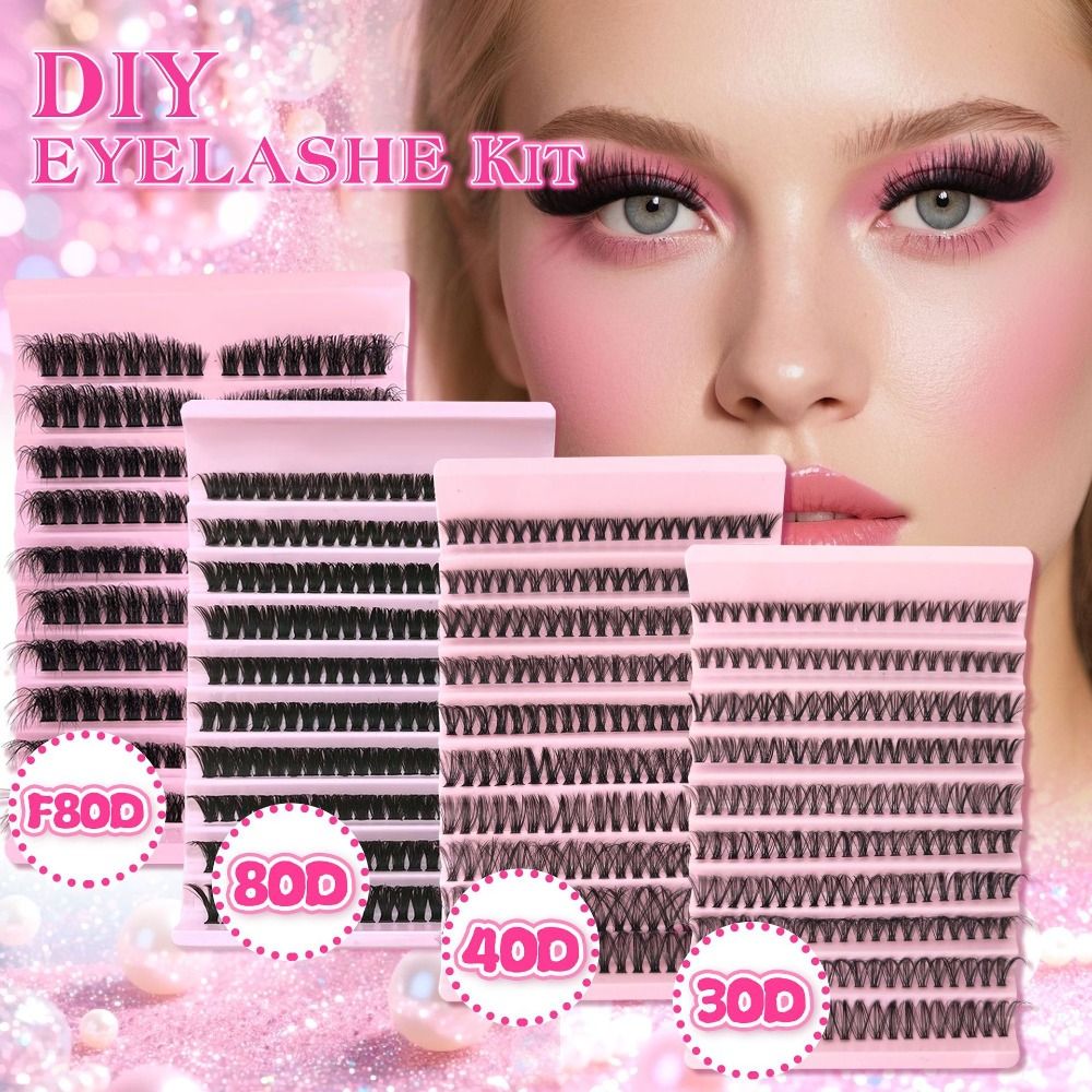 Cílios Postiços com Efeito Nat - Eyelash Extension Kits avaliação e preço