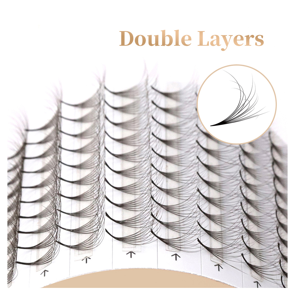 AGUUD-Premade fãs Lash extensã - Eyelash Extension Mega Volume avaliação e preço
