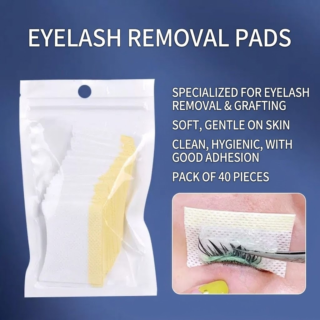 Patches sem fiapos para a área - Eyelash Extension Eye Irritation avaliação e preço
