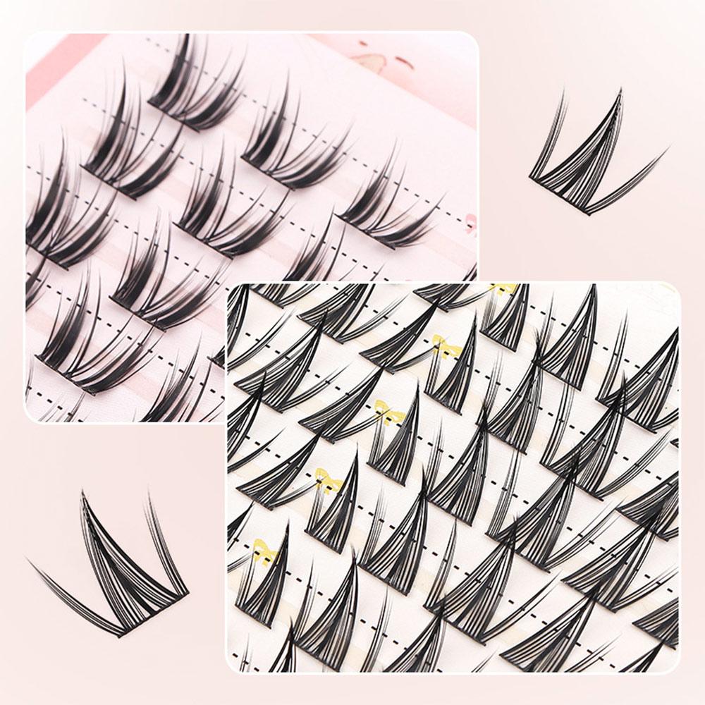 60/100 pçs natural fada lash c - Eyelash Extension Wet Look avaliação e preço