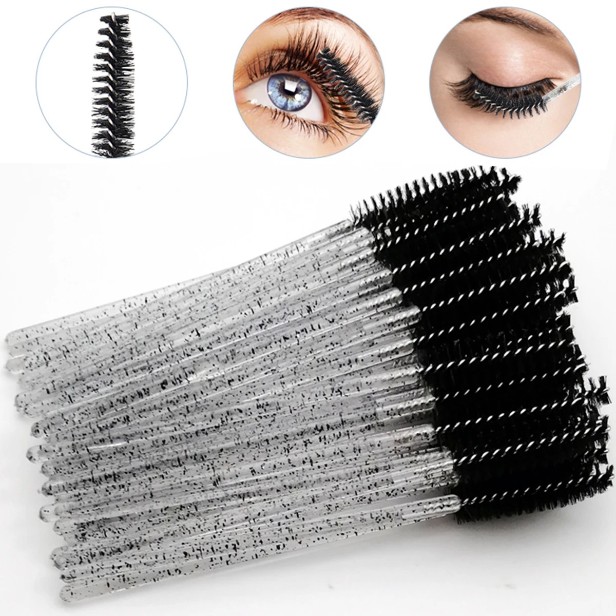 Atacado 100 peças de carabras  - Eyelash Extension Options avaliação e preço