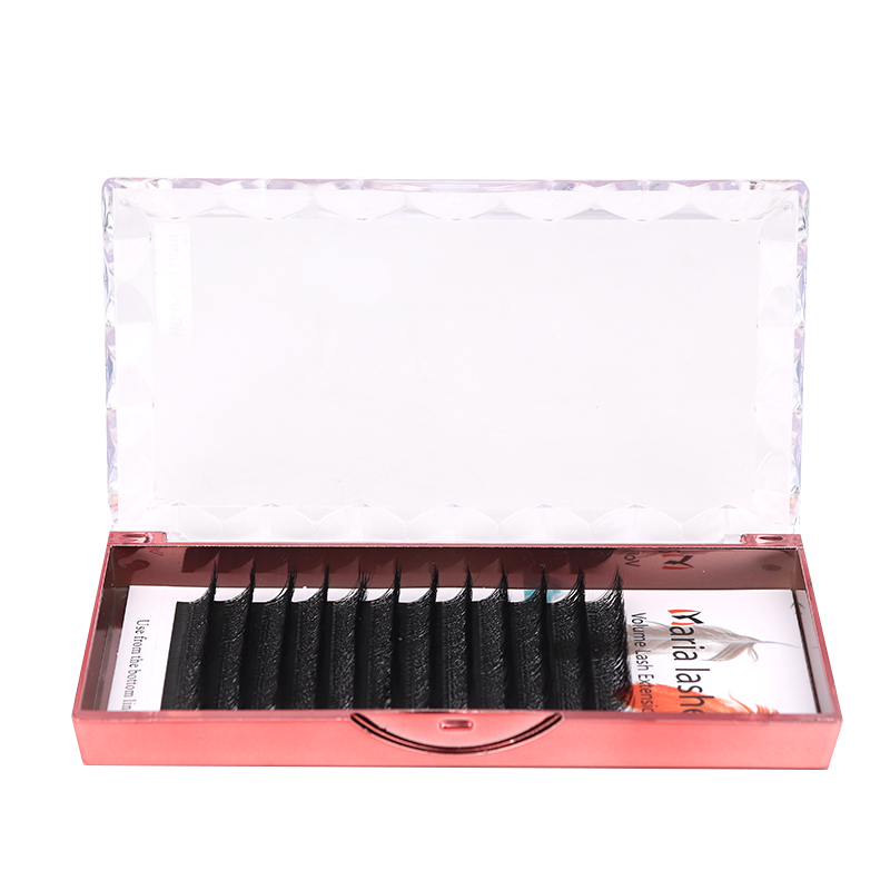 Maria 10 casos 4d w em forma d - Lash Fan Volume avaliação e preço