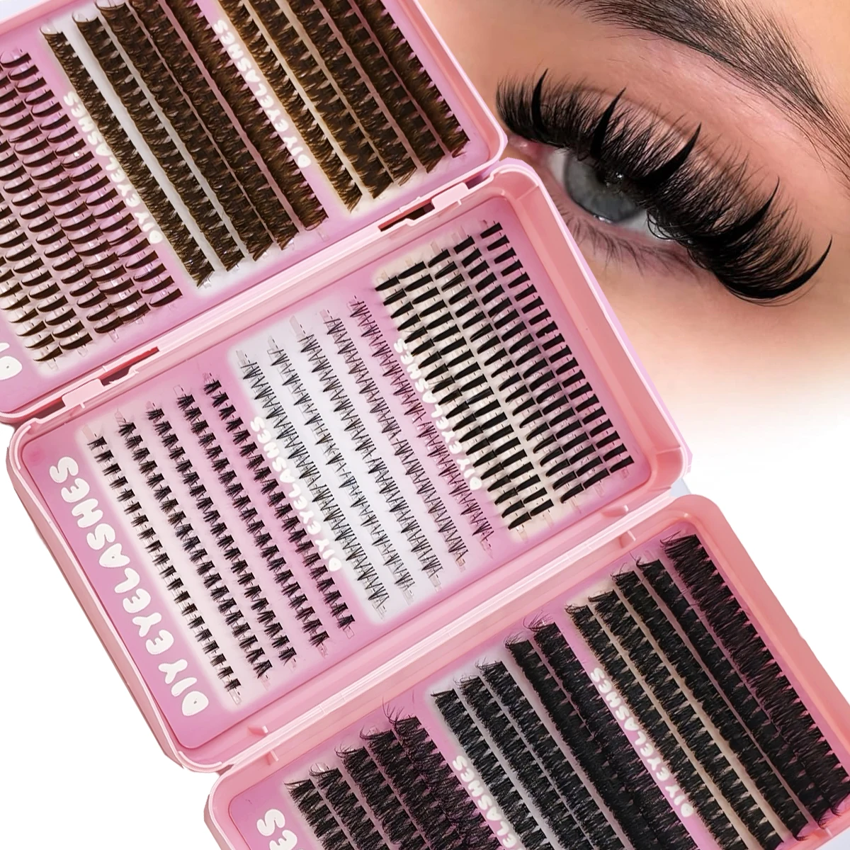 AMSDCN Manga Lash Clusters 780 - Eyelash Extension Wet Look avaliação e preço