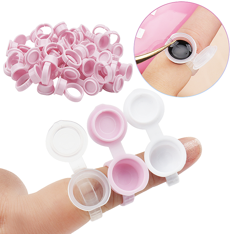 50 pçs recipiente de suporte d - Eyelash Extension Permanent avaliação e preço